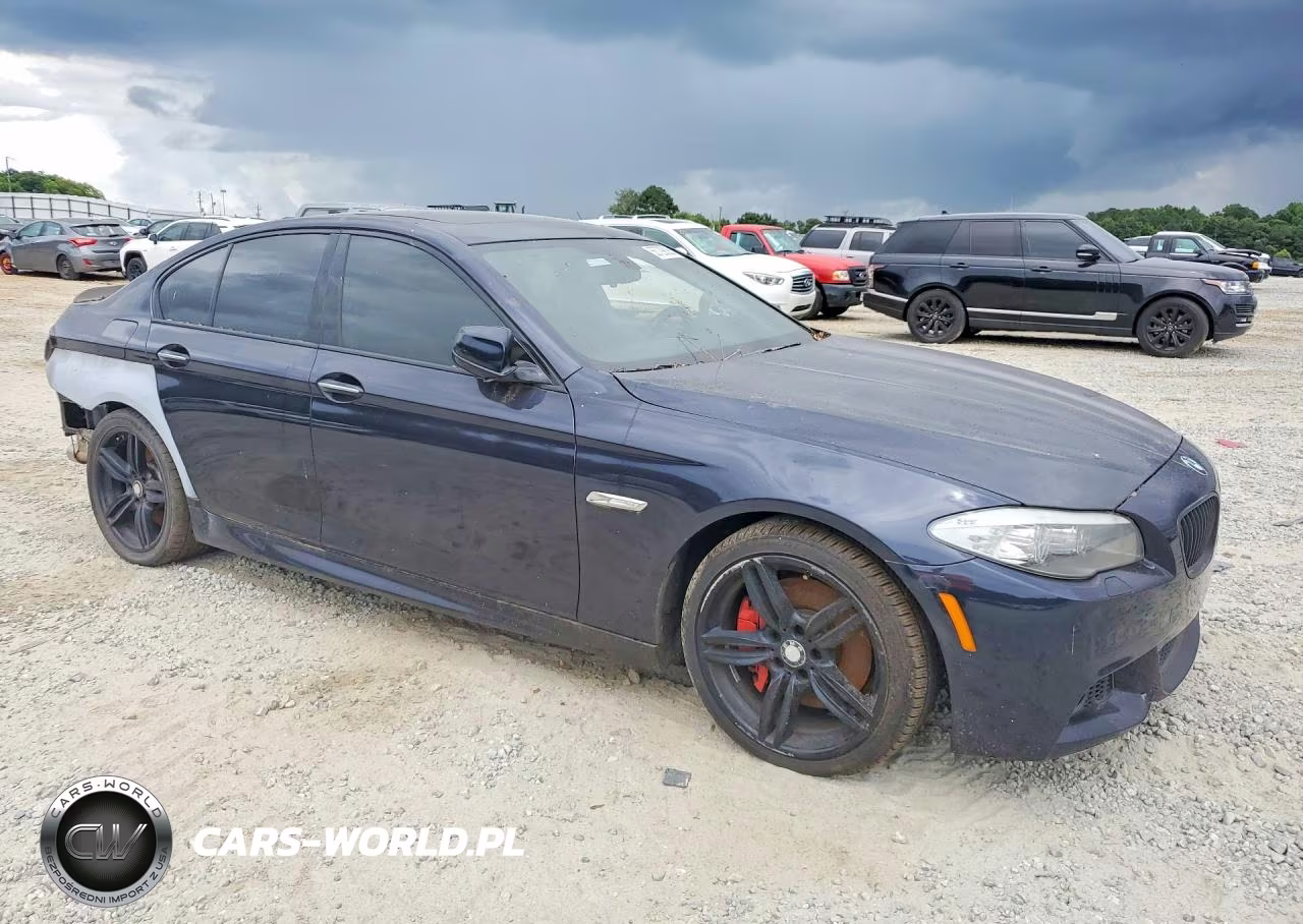 2013 BMW 550 I VIN:WBAFR9C51DDX80629 - 4