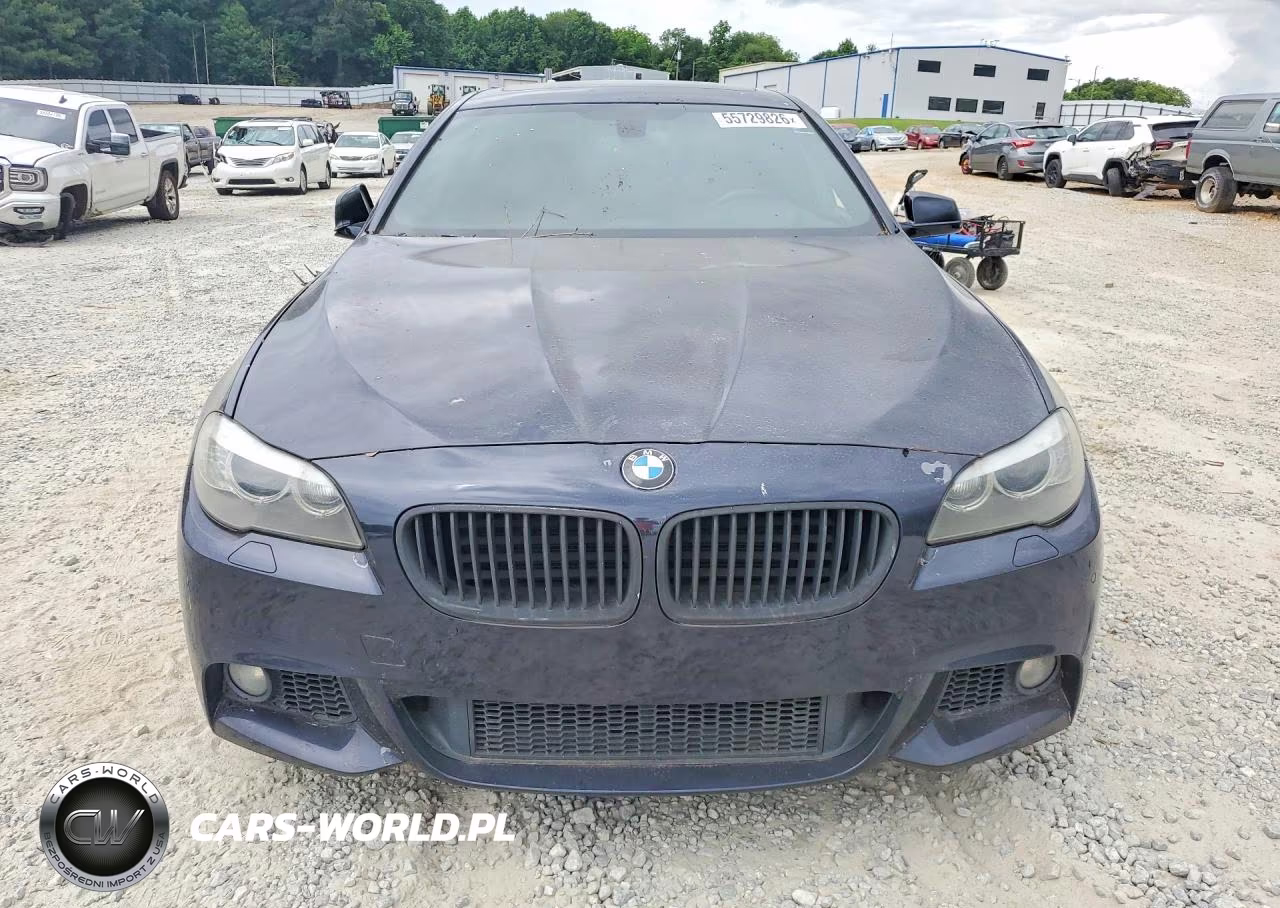 2013 BMW 550 I VIN:WBAFR9C51DDX80629 - 5