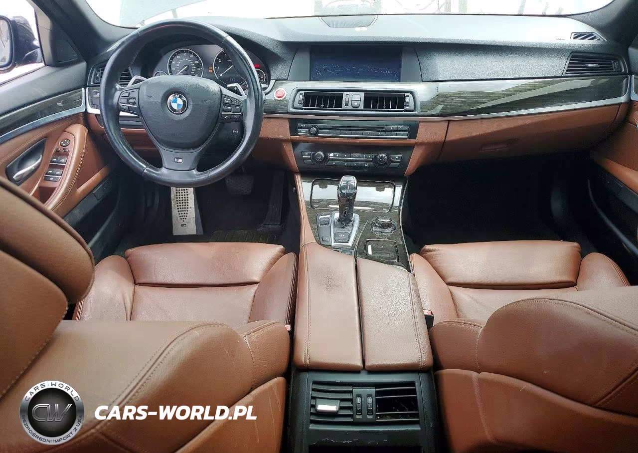 2013 BMW 550 I VIN:WBAFR9C51DDX80629 - 8