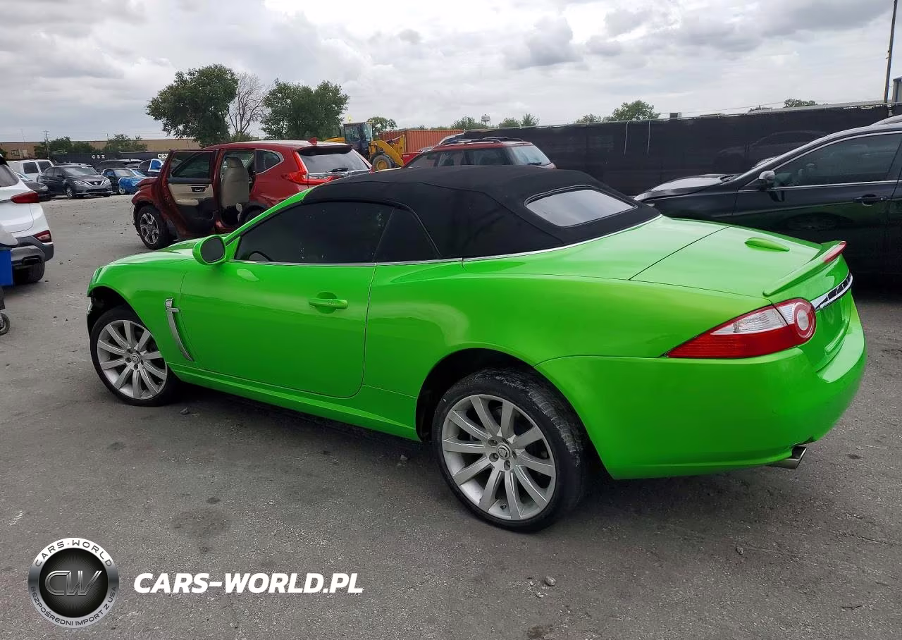 2009 Jaguar Xk VIN:SAJWA44BX95B31385 - 2