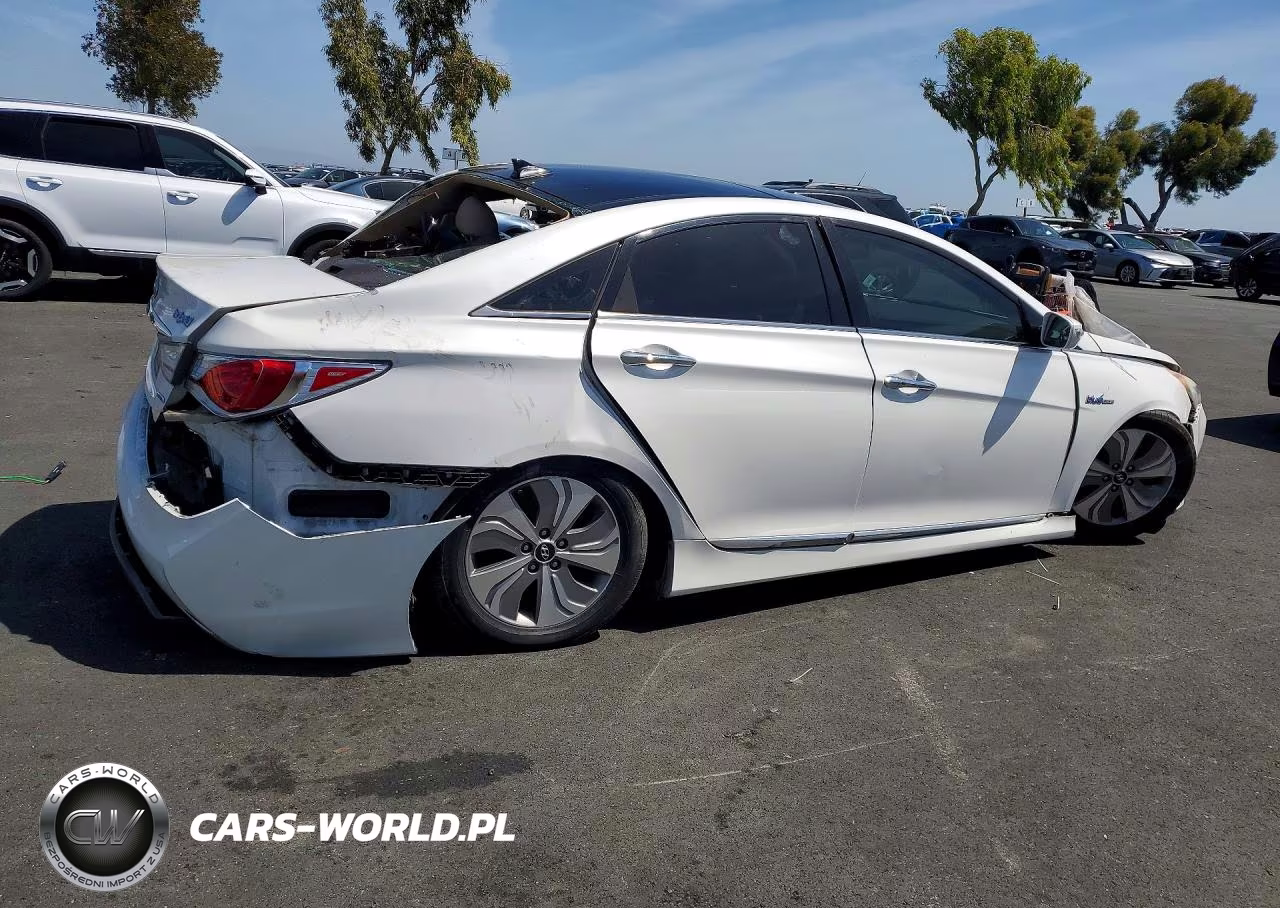 2013 Hyundai Sonata Hybrid VIN:KMHEC4A43DA064843 - 3