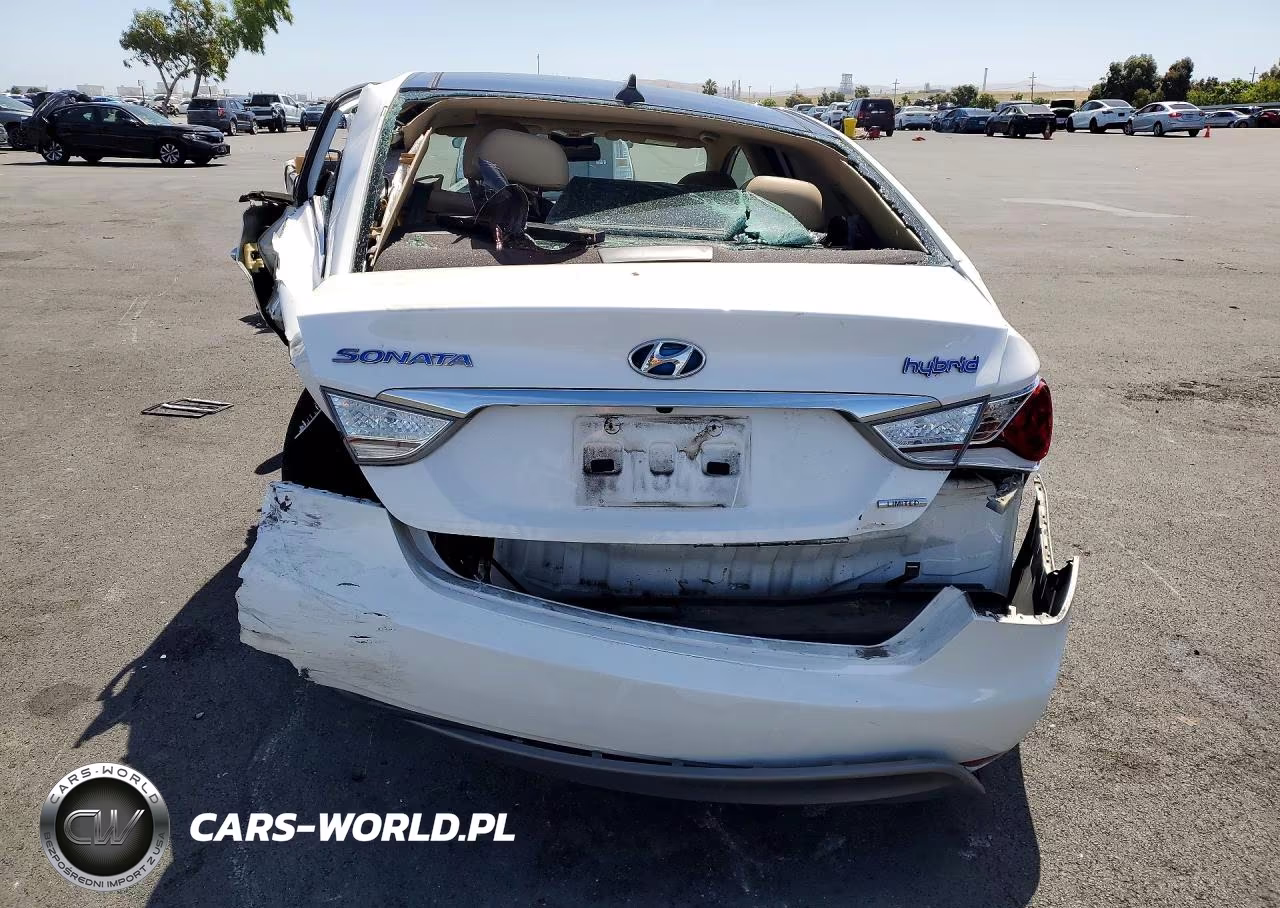 2013 Hyundai Sonata Hybrid VIN:KMHEC4A43DA064843 - 6