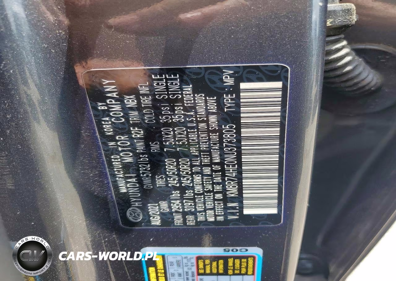 2022 Hyundai Palisade Calligraphy VIN:KM8R74HE0NU373805 - 14