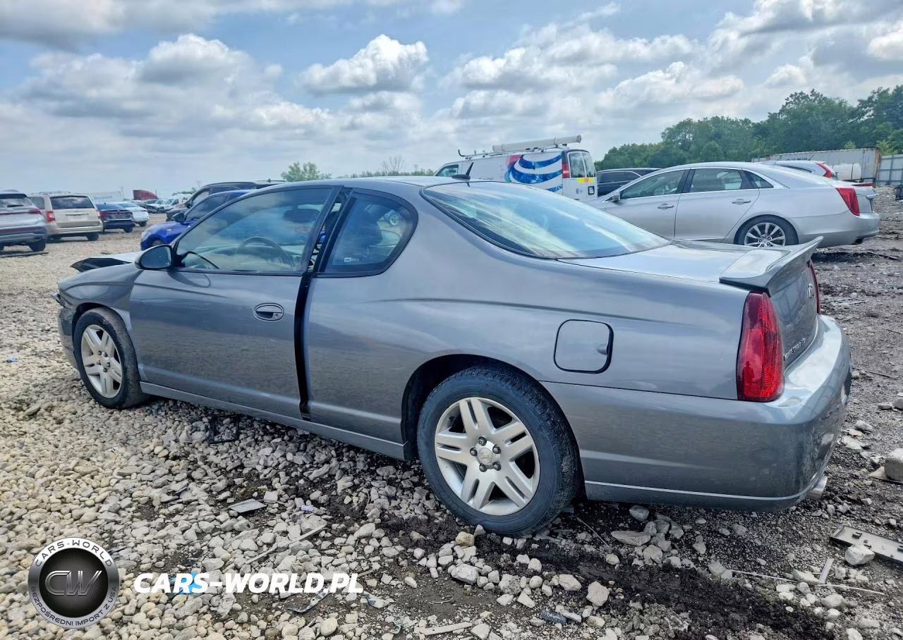 2006 Chevrolet Monte Carlo Ltz VIN:2G1WN151169396076 - 2