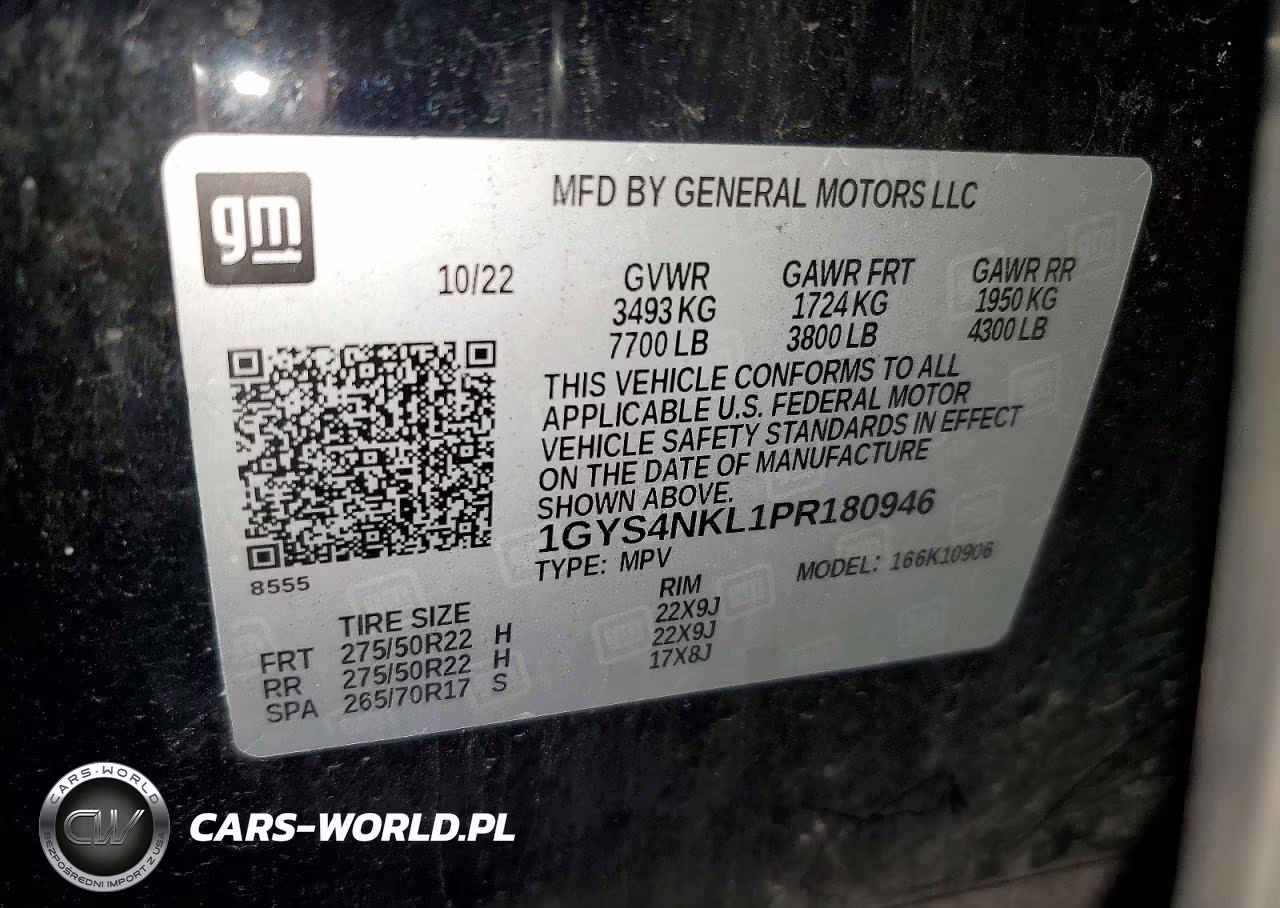 2023 Cadillac Escalade Esv Sport VIN:1GYS4NKL1PR180946 - 14