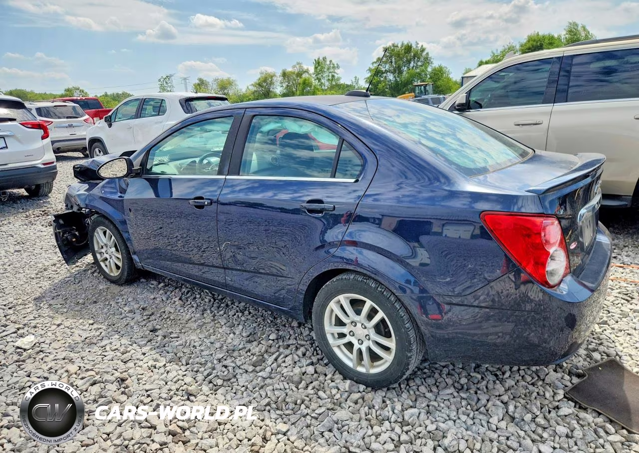 2015 Chevrolet Sonic Lt VIN:1G1JC5SH2F4165991 - 2