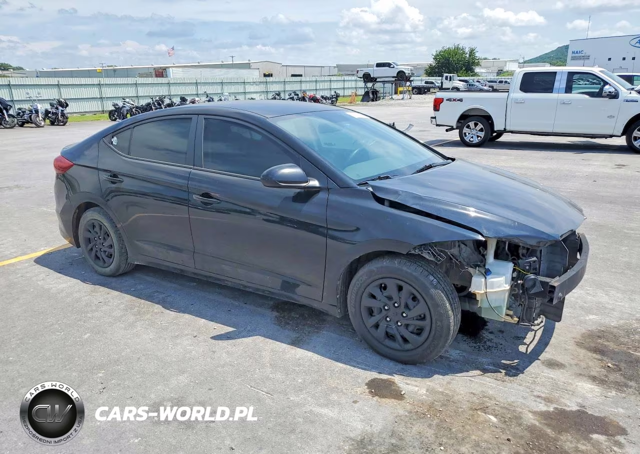 2017 Hyundai Elantra Se VIN:KMHD74LF9HU156140 - 4