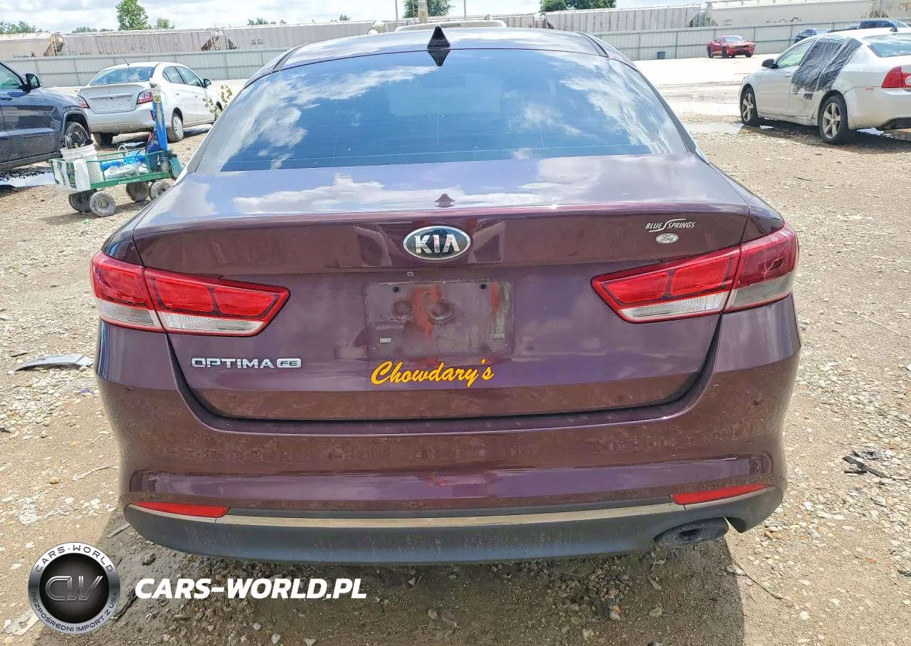 2016 Kia Optima Lx VIN:5XXGT4L39GG073816 - 6
