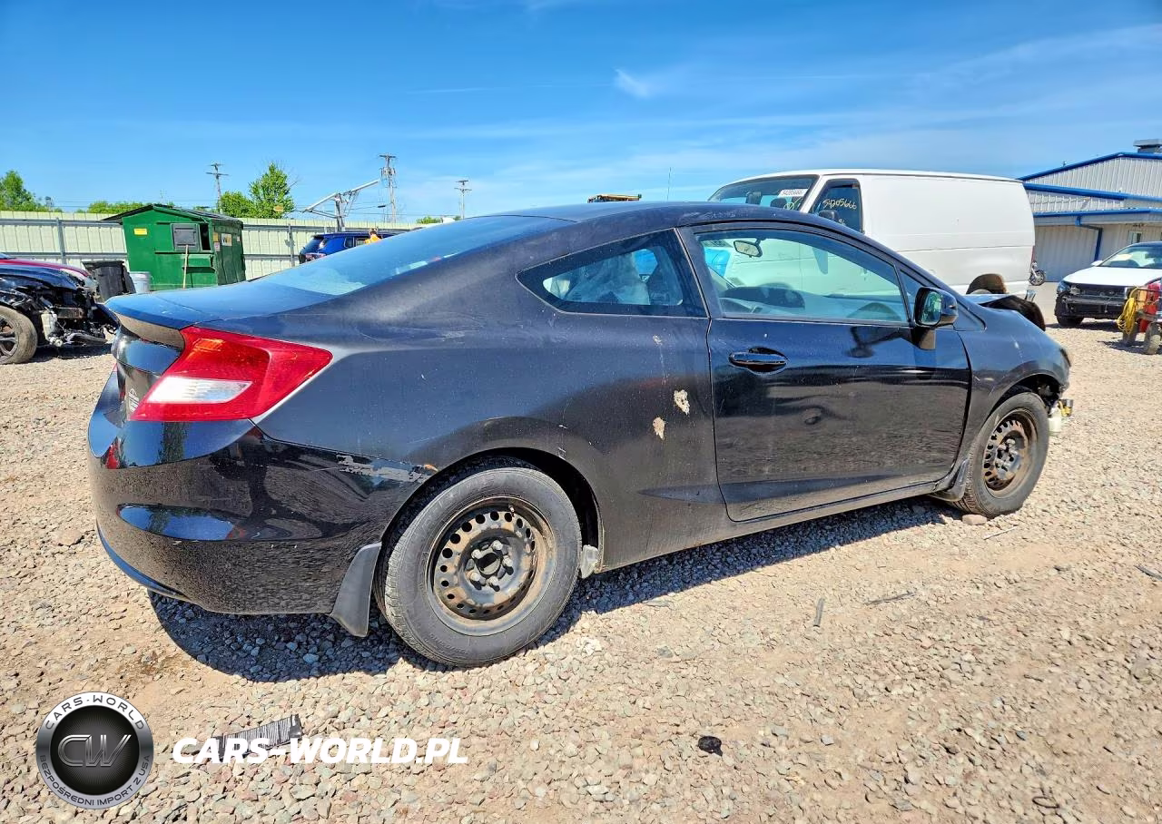 2012 Honda Civic Lx VIN:2HGFG3B53CH563223 - 3