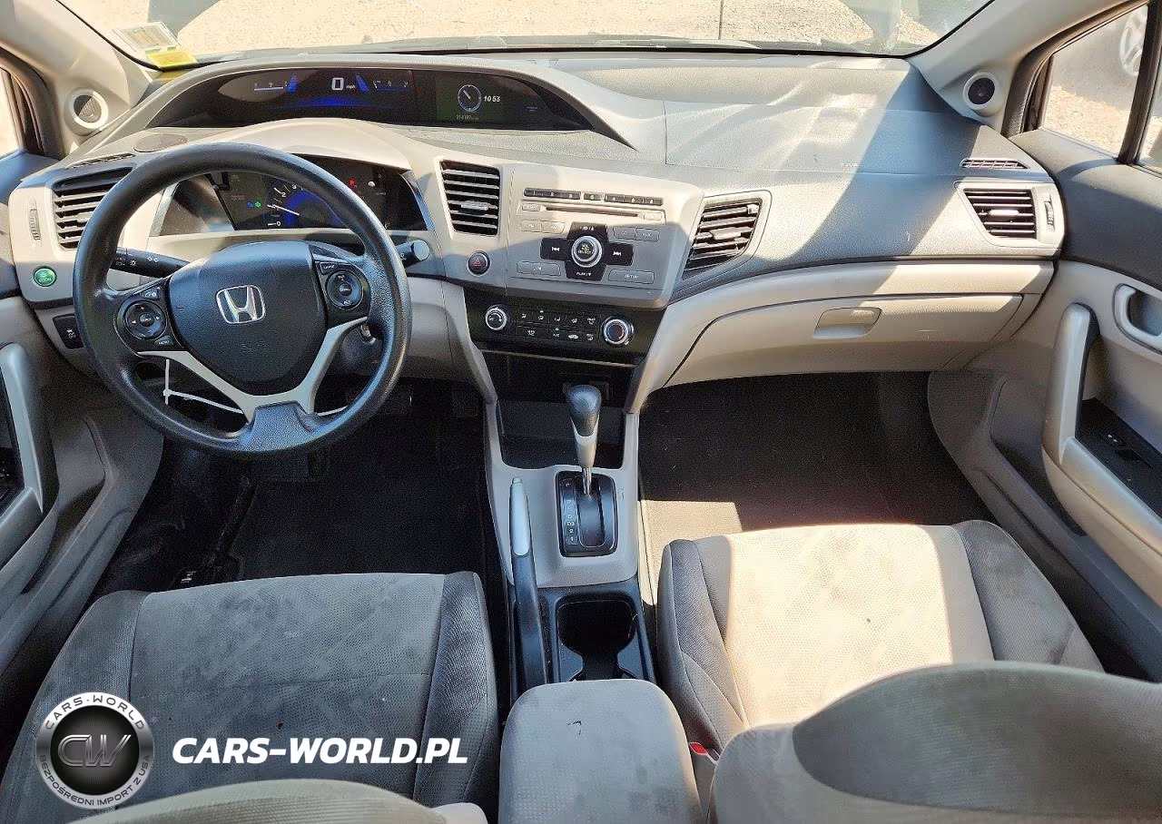 2012 Honda Civic Lx VIN:2HGFG3B53CH563223 - 8