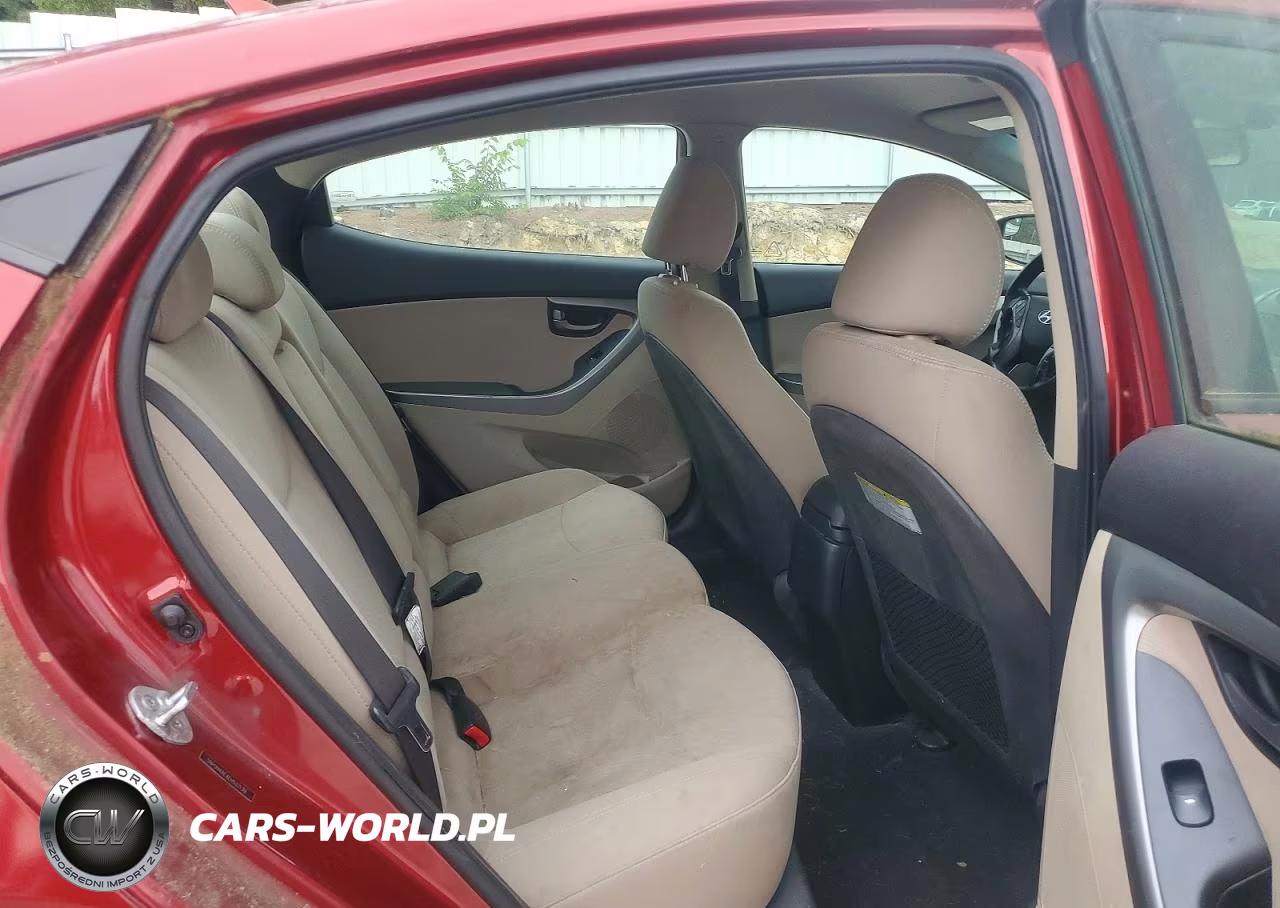 2014 Hyundai Elantra Se VIN:5NPDH4AEXEH537139 - 10