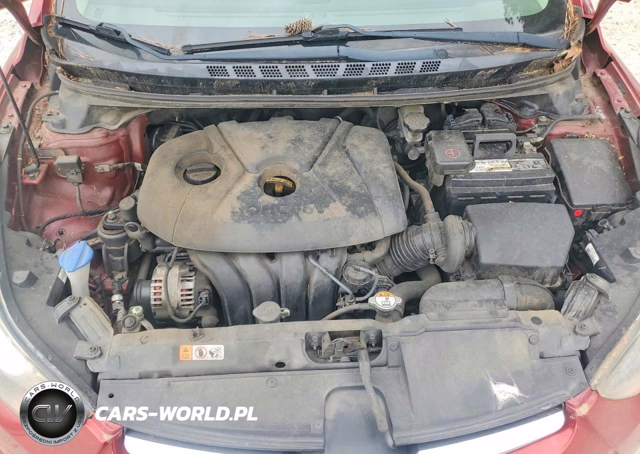 2014 Hyundai Elantra Se VIN:5NPDH4AEXEH537139 - 11
