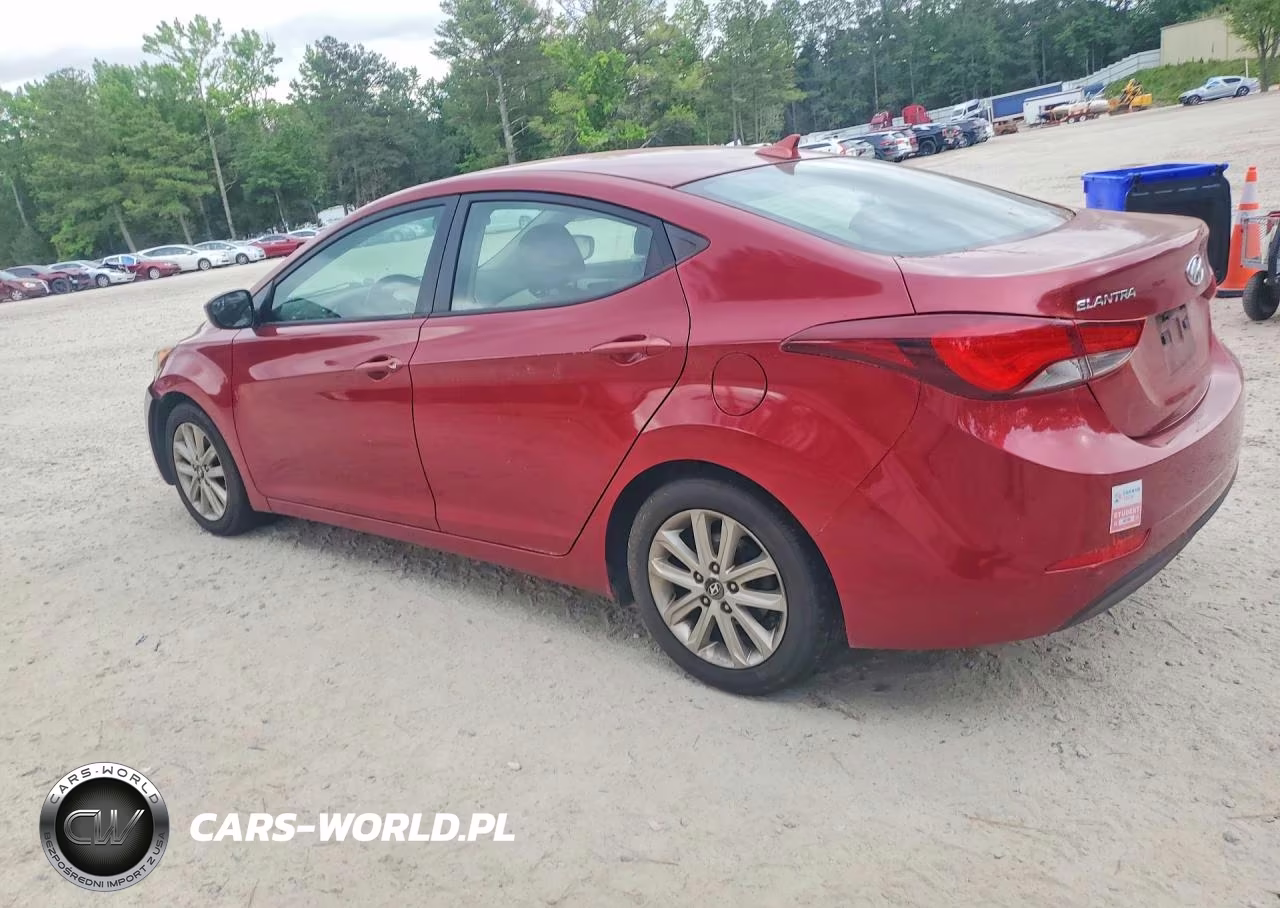 2014 Hyundai Elantra Se VIN:5NPDH4AEXEH537139 - 2