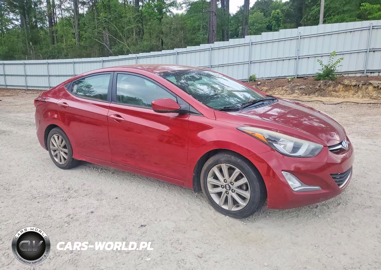 2014 Hyundai Elantra Se VIN:5NPDH4AEXEH537139 - 4