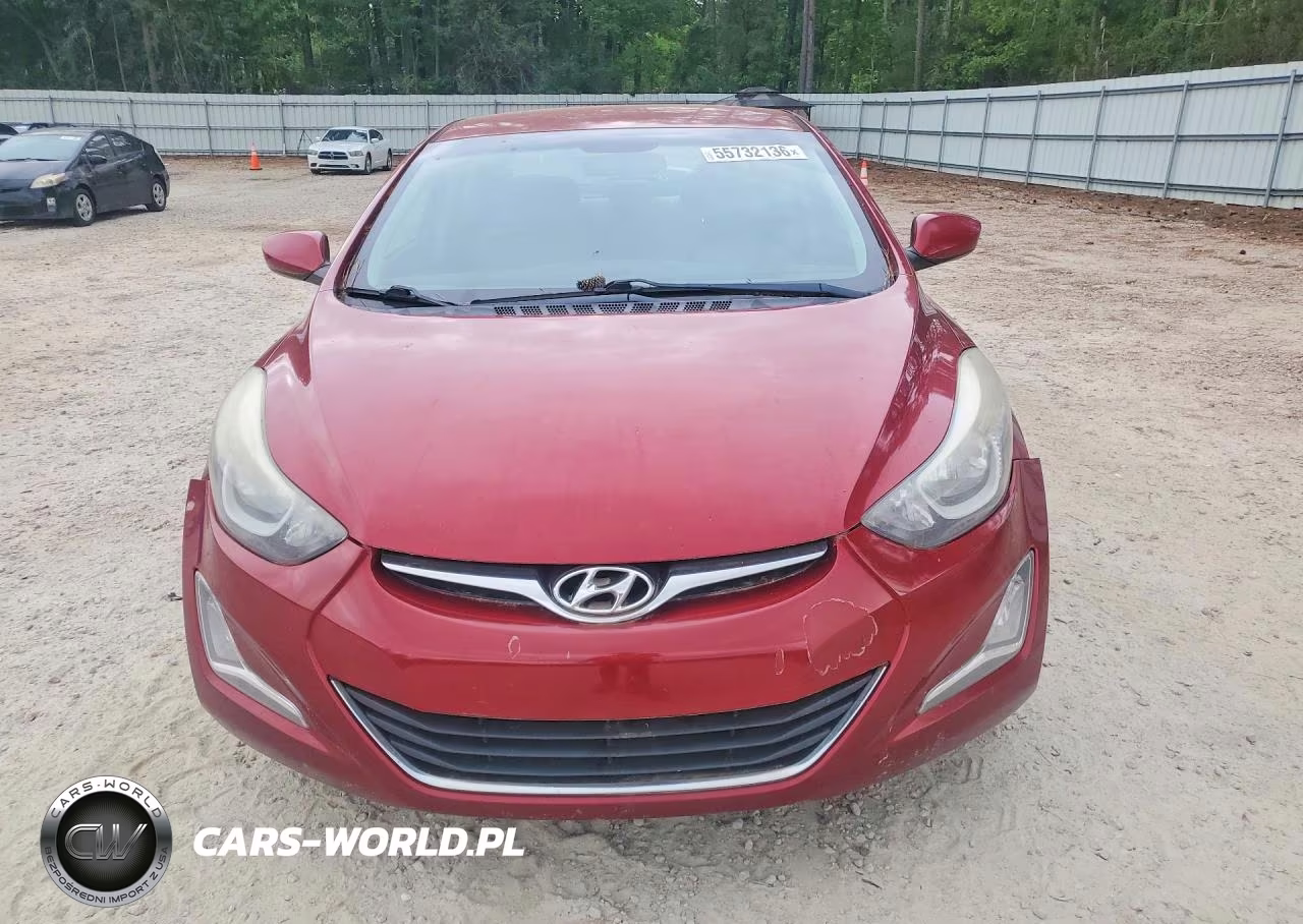 2014 Hyundai Elantra Se VIN:5NPDH4AEXEH537139 - 5