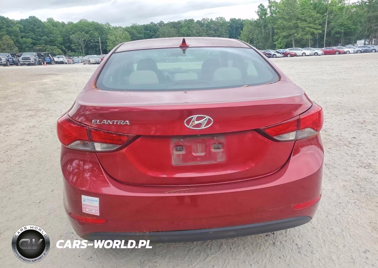 2014 Hyundai Elantra Se VIN:5NPDH4AEXEH537139 - 6