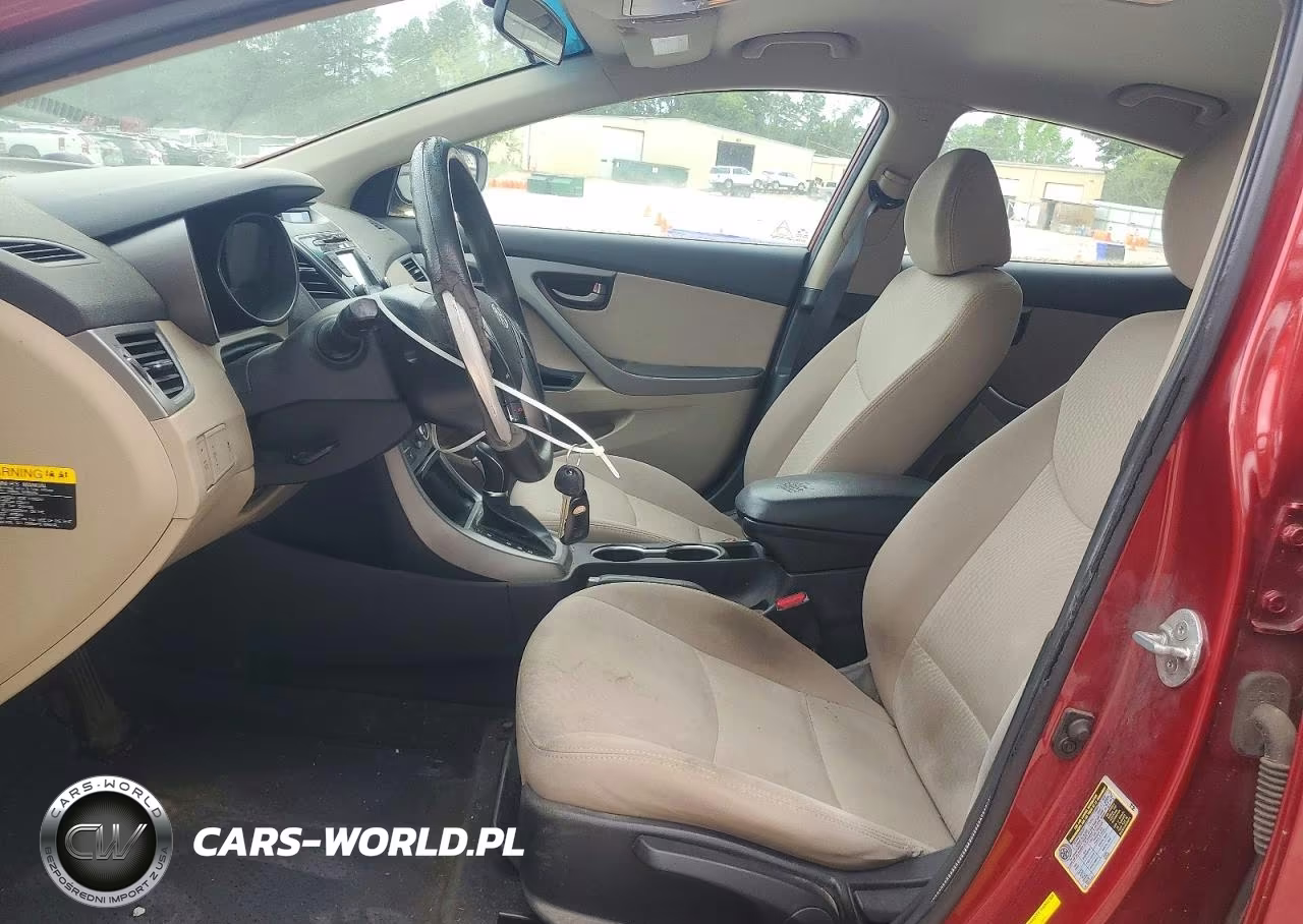 2014 Hyundai Elantra Se VIN:5NPDH4AEXEH537139 - 7