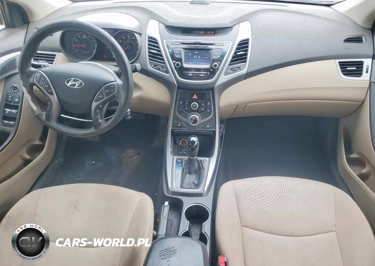 2014 Hyundai Elantra Se VIN:5NPDH4AEXEH537139 - 8