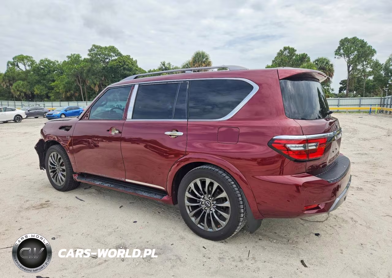 2021 Nissan Armada Platinum VIN:JN8AY2DA3M9372725 - 2