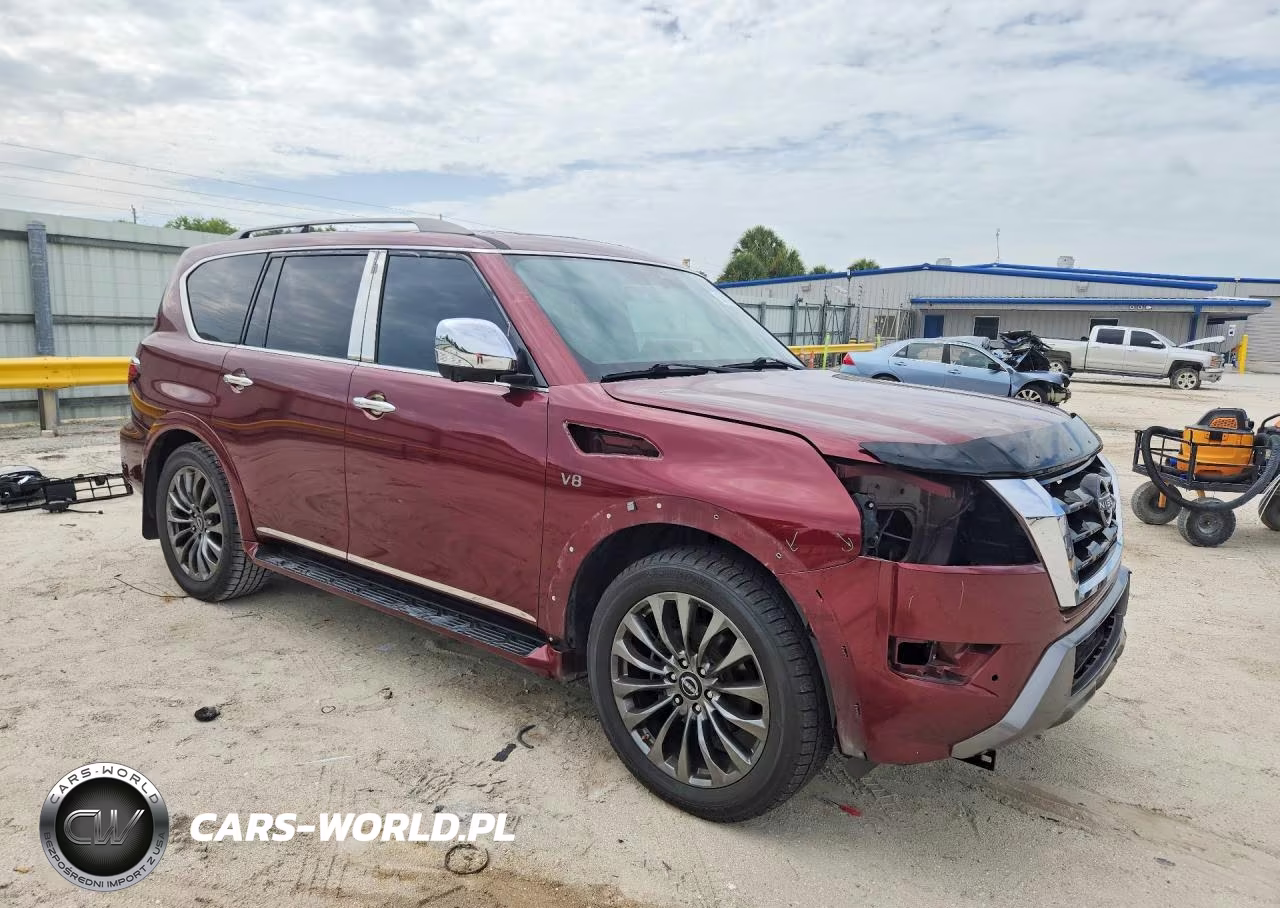 2021 Nissan Armada Platinum VIN:JN8AY2DA3M9372725 - 4