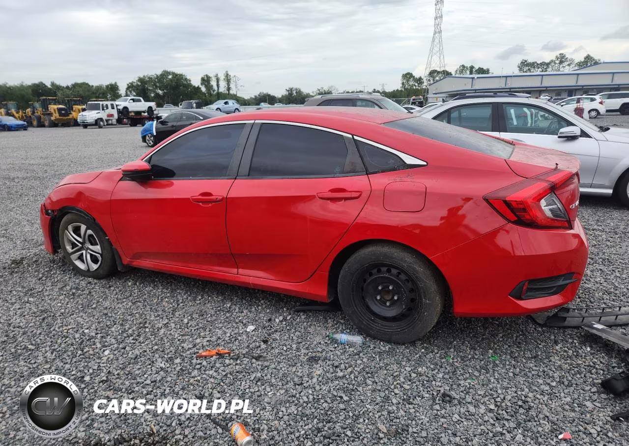 2017 Honda Civic Lx VIN:2HGFC2F58HH520584 - 2