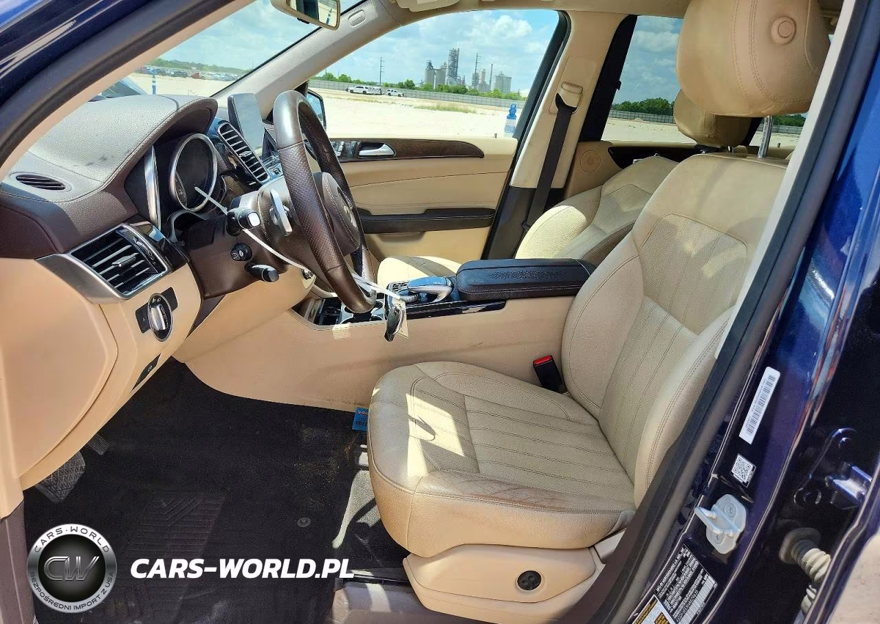 2017 Mercedes-Benz Gls 450 4Matic VIN:4JGDF6EEXHA829635 - 7