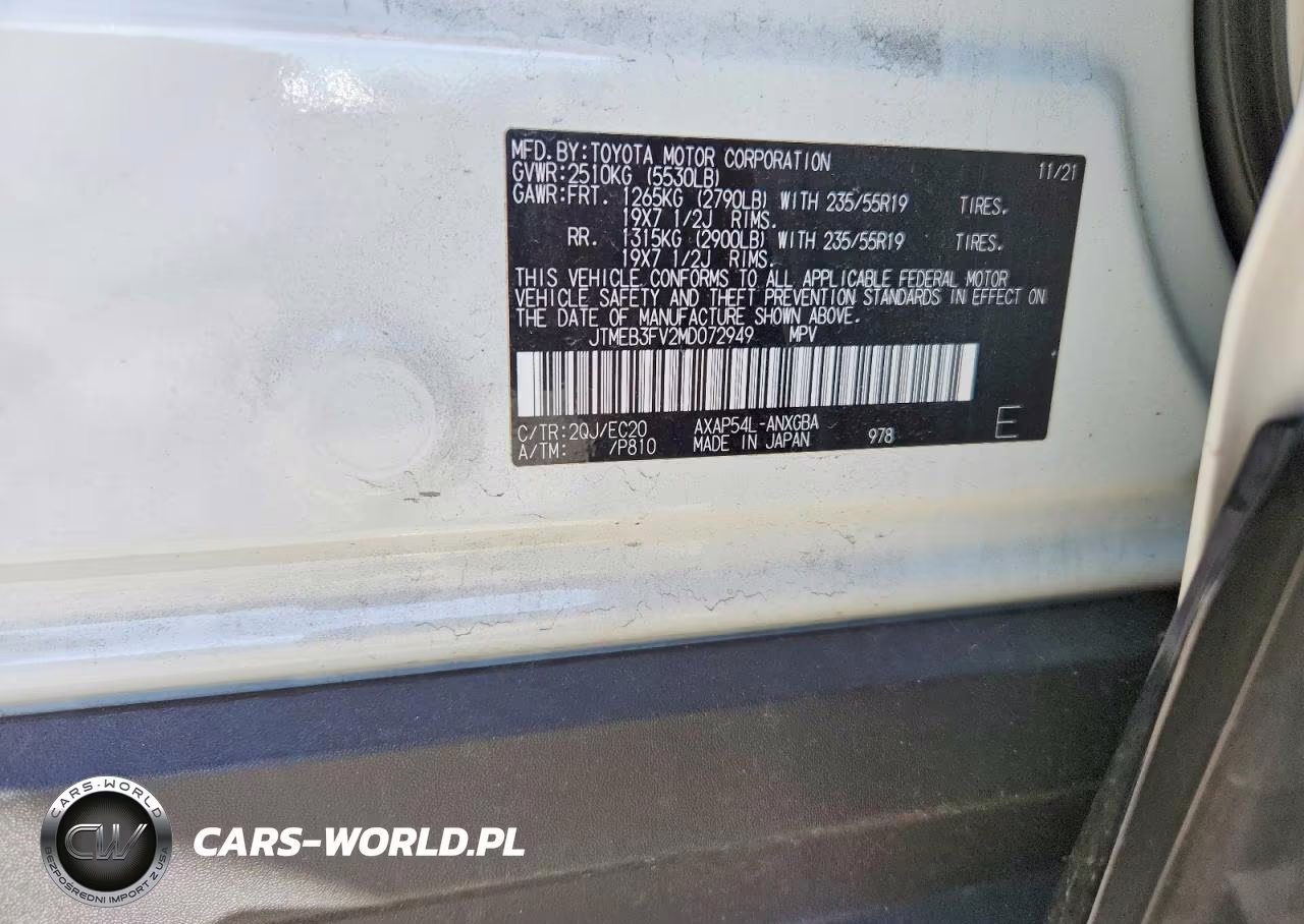 2021 Toyota Rav4 Prime Xse VIN:JTMEB3FV2MD072949 - 13