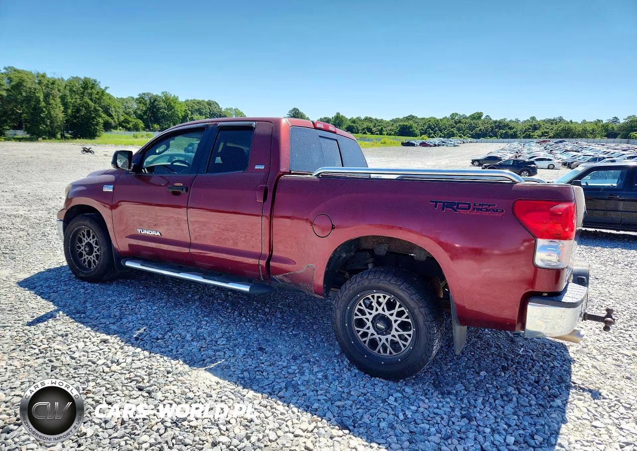 2007 Toyota Tundra Double Cab Sr5 VIN:5TBRV541X7S451168 - 2