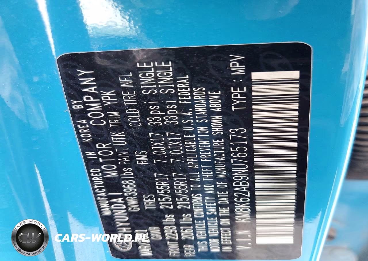 2022 Hyundai Kona Sel VIN:KM8K62AB9NU765173 - 13