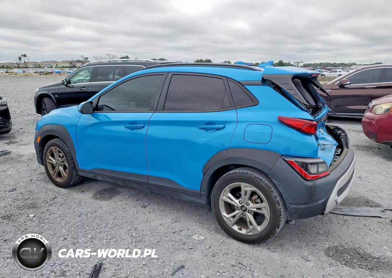 2022 Hyundai Kona Sel VIN:KM8K62AB9NU765173 - 2