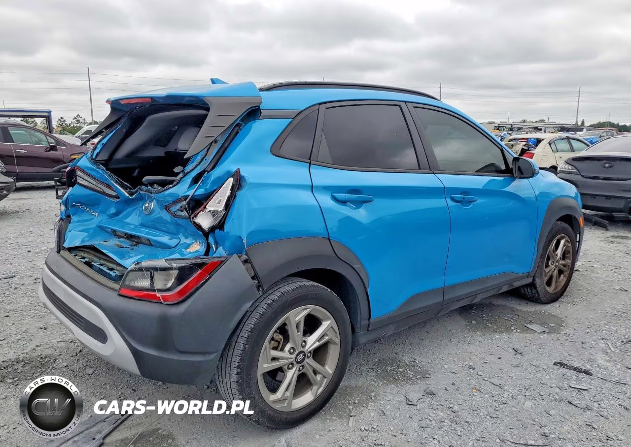 2022 Hyundai Kona Sel VIN:KM8K62AB9NU765173 - 3