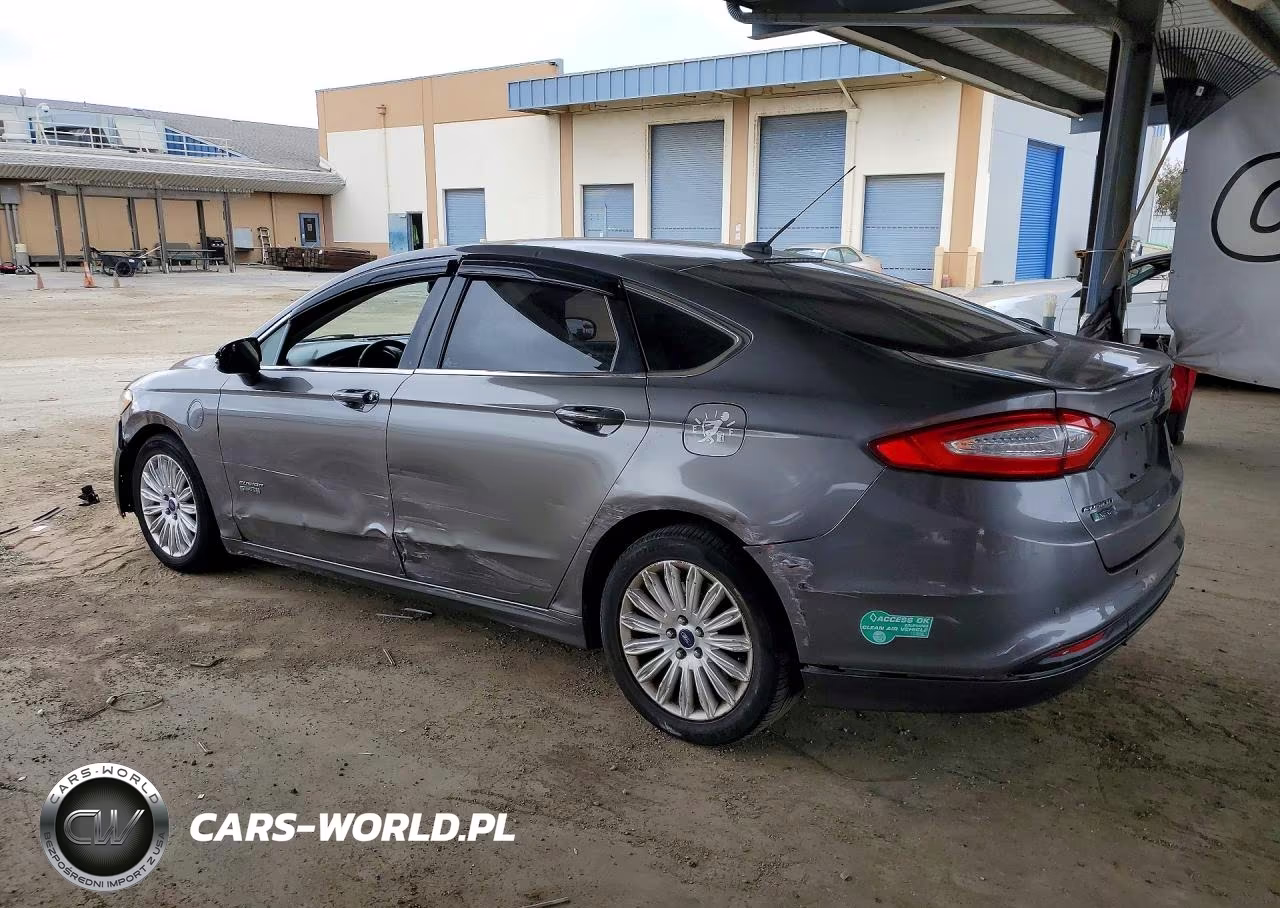 2014 Ford Fusion Se Phev VIN:3FA6P0PU4ER122596 - 2