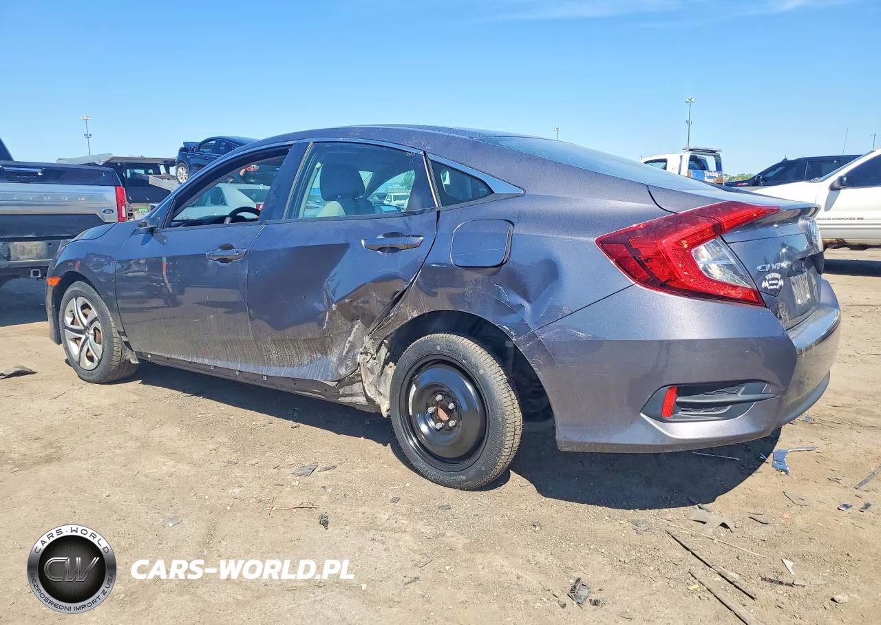 2018 Honda Civic Lx VIN:19XFC2F52JE027953 - 2