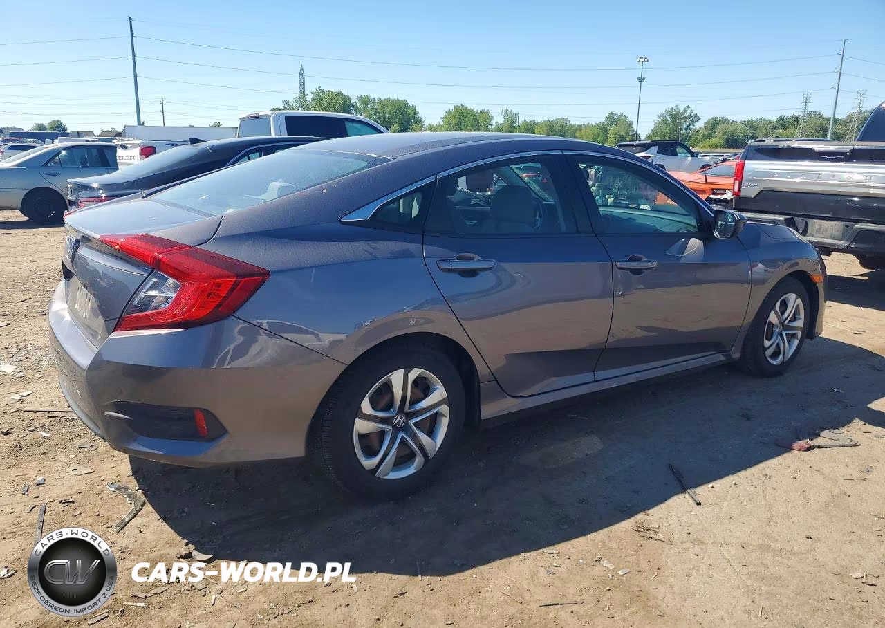 2018 Honda Civic Lx VIN:19XFC2F52JE027953 - 3