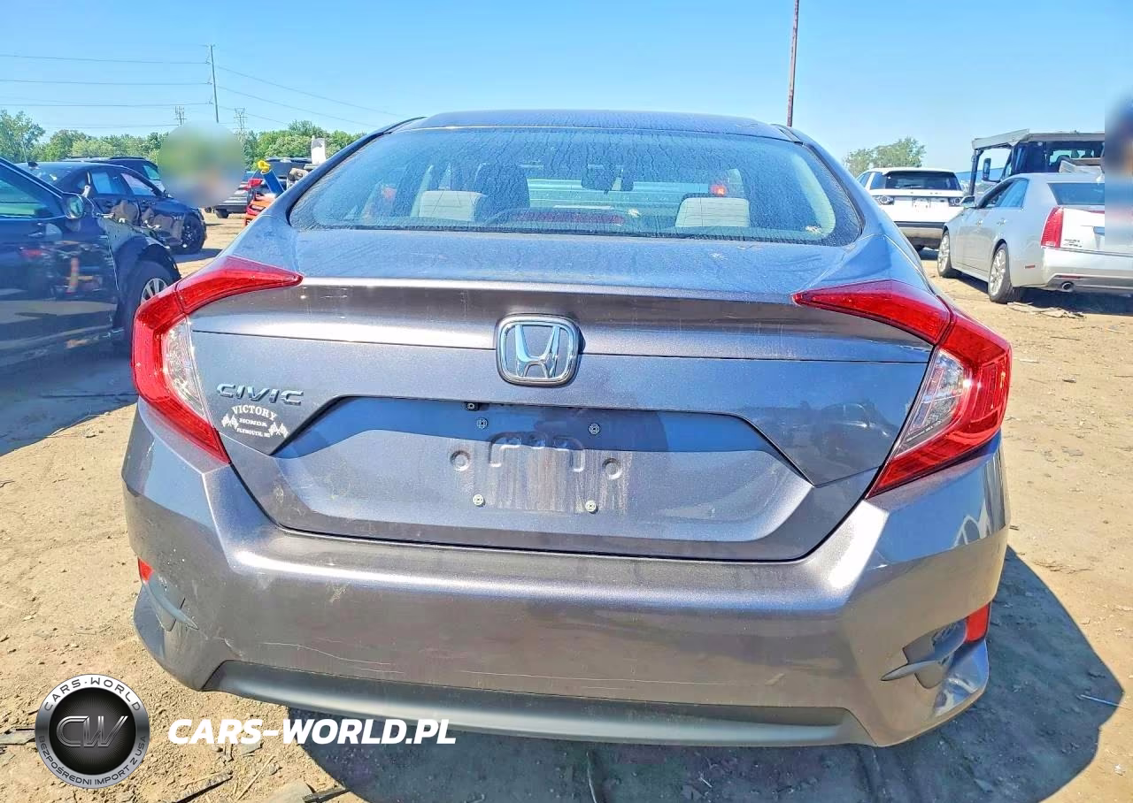 2018 Honda Civic Lx VIN:19XFC2F52JE027953 - 6
