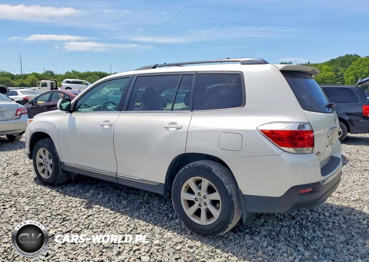 2012 Toyota Highlander Se VIN:5TDBK3EH4CS094923 - 2