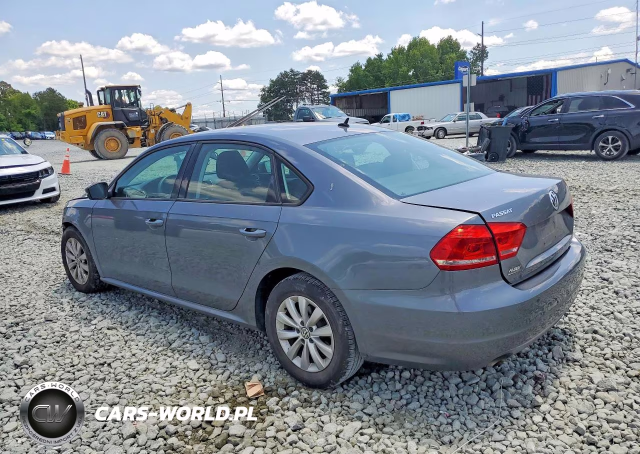 2014 Volkswagen Passat S VIN:1VWAH7A34EC007177 - 2