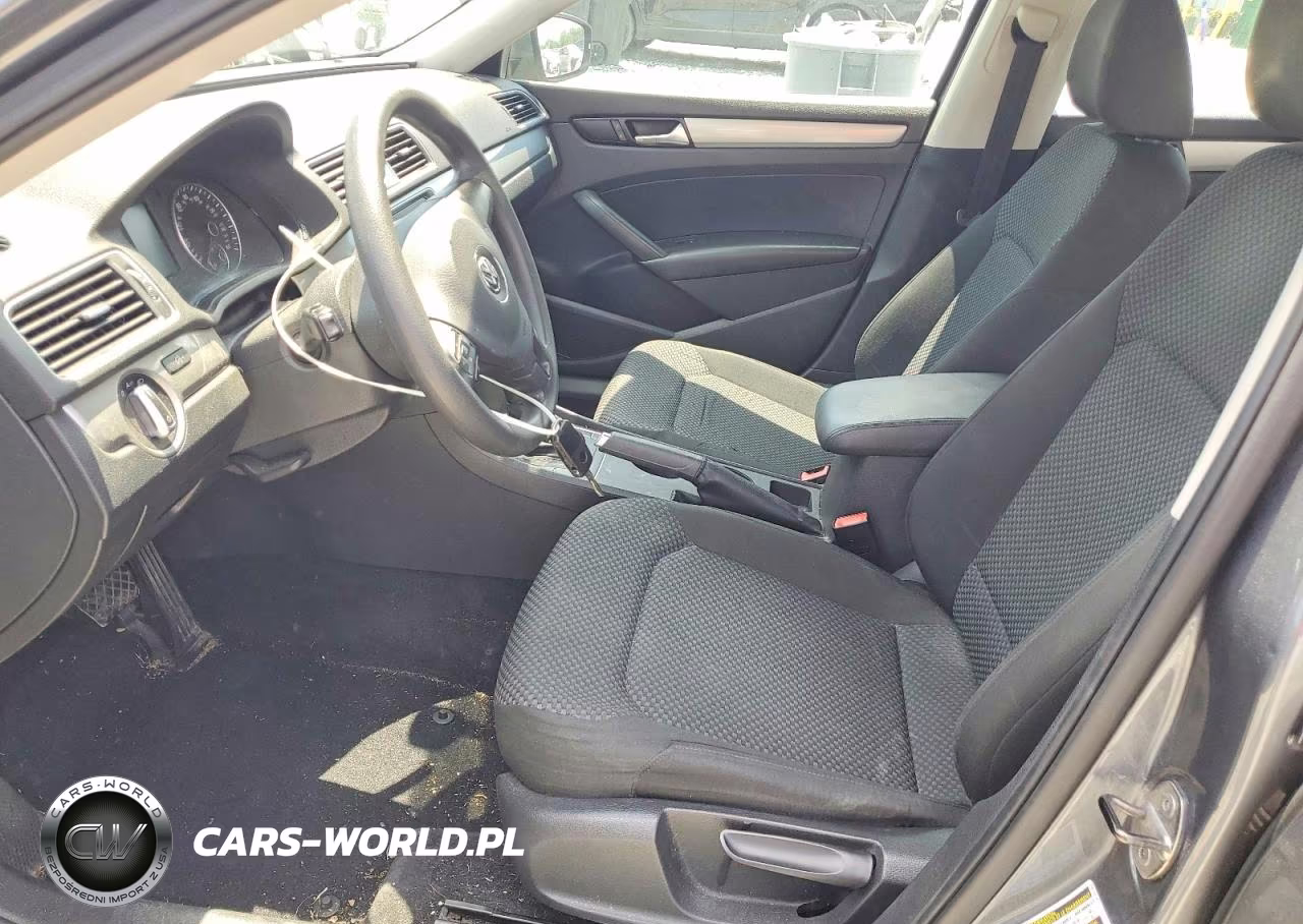 2014 Volkswagen Passat S VIN:1VWAH7A34EC007177 - 7