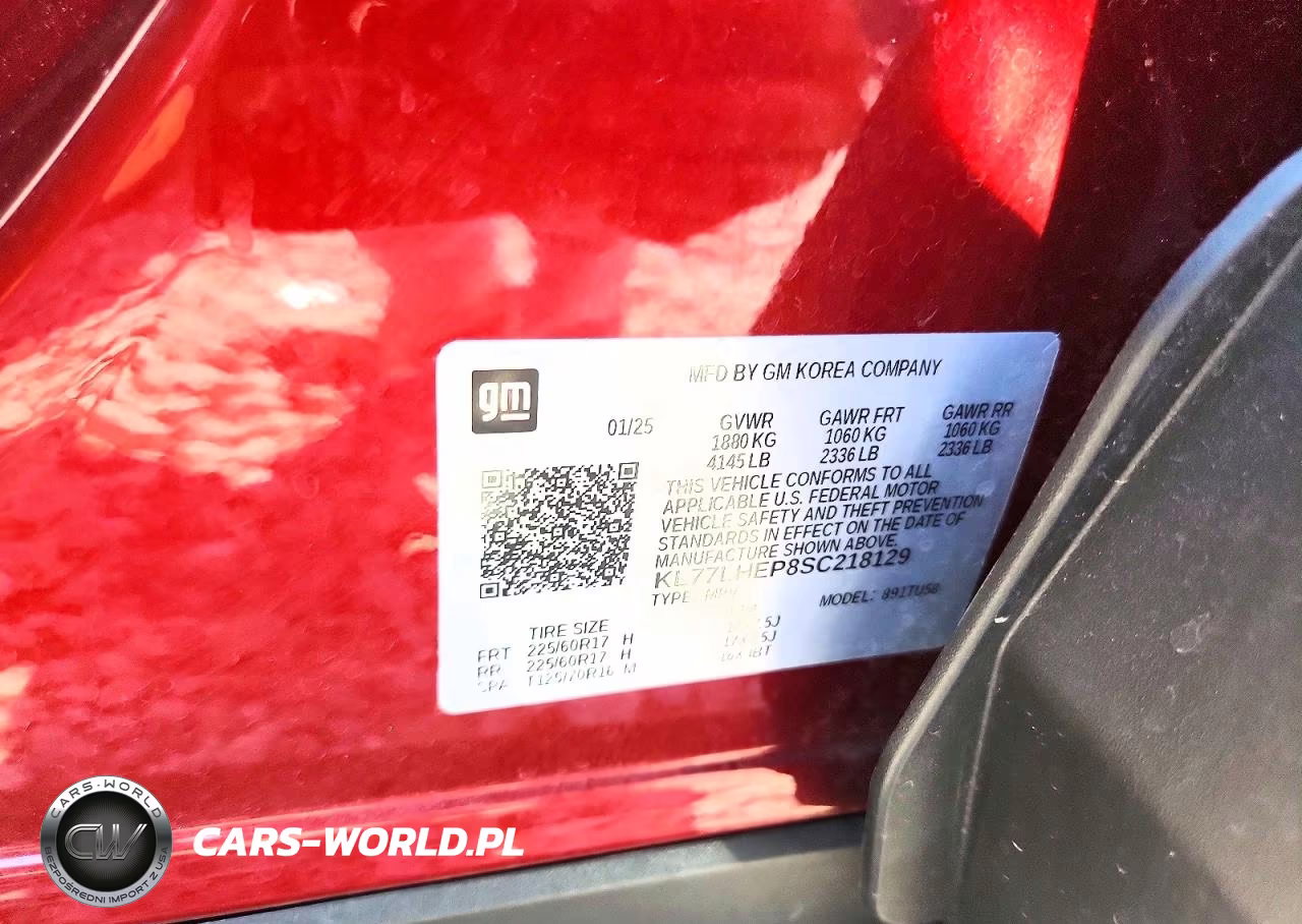 2025 Chevrolet Trax 1Lt VIN:KL77LHEP8SC218129 - 12