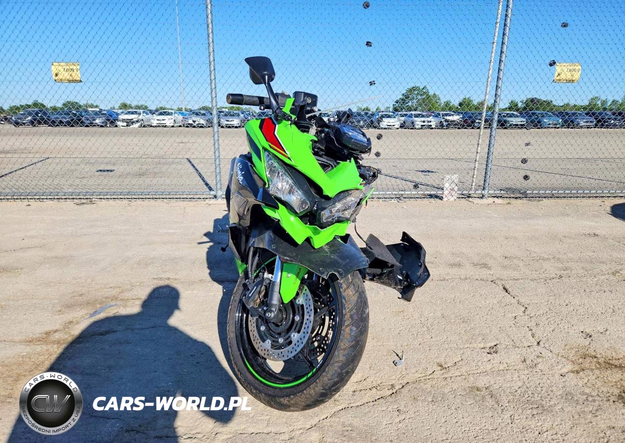 2023 Kawasaki Zx400 S VIN:ML5ZXCS10PDA00512 - 2