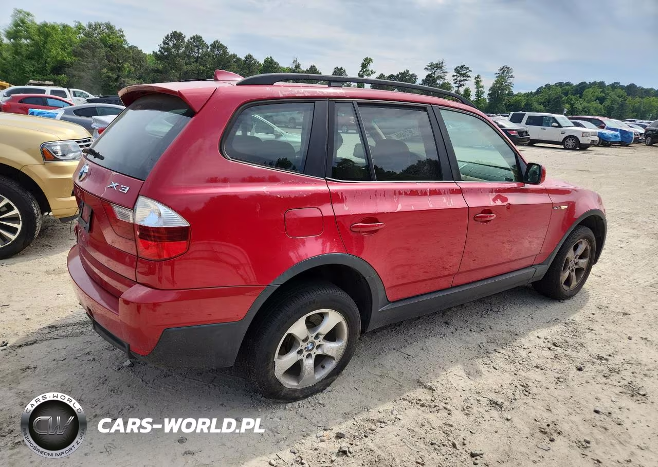 2007 BMW X3 3.0Si VIN:WBXPC93467WF13694 - 3