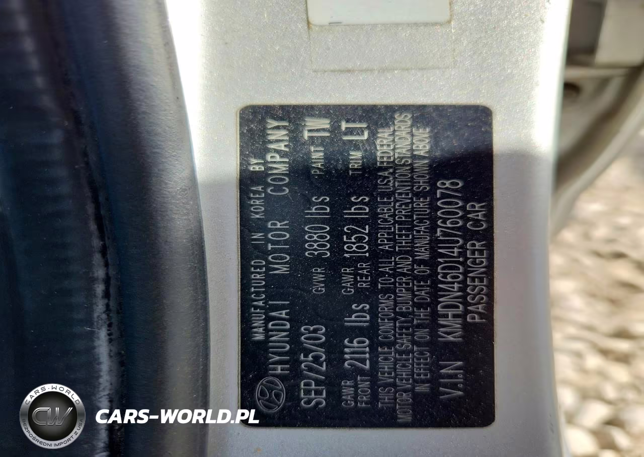 2004 Hyundai Elantra Gls-Gt VIN:KMHDN46D14U760078 - 12