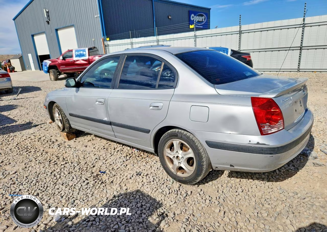 2004 Hyundai Elantra Gls-Gt VIN:KMHDN46D14U760078 - 2