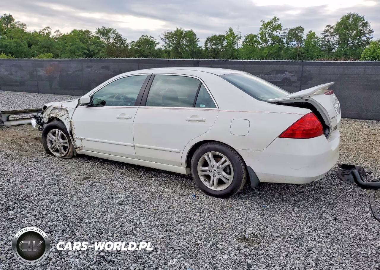 2007 Honda Accord Se VIN:1HGCM56397A029891 - 2