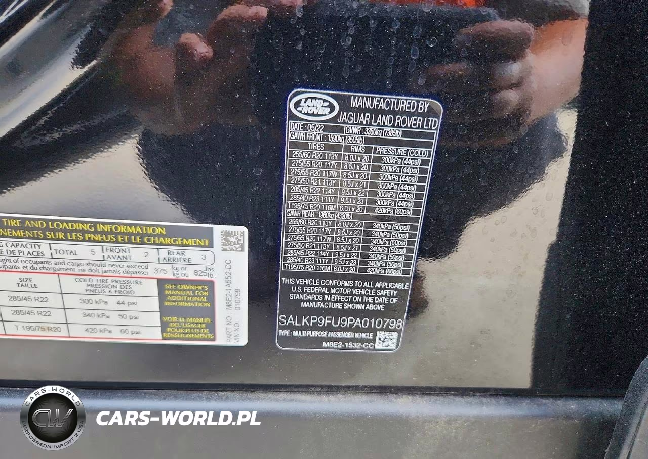 2023 Land Rover Range Rover Se VIN:SALKP9FU9PA010798 - 12