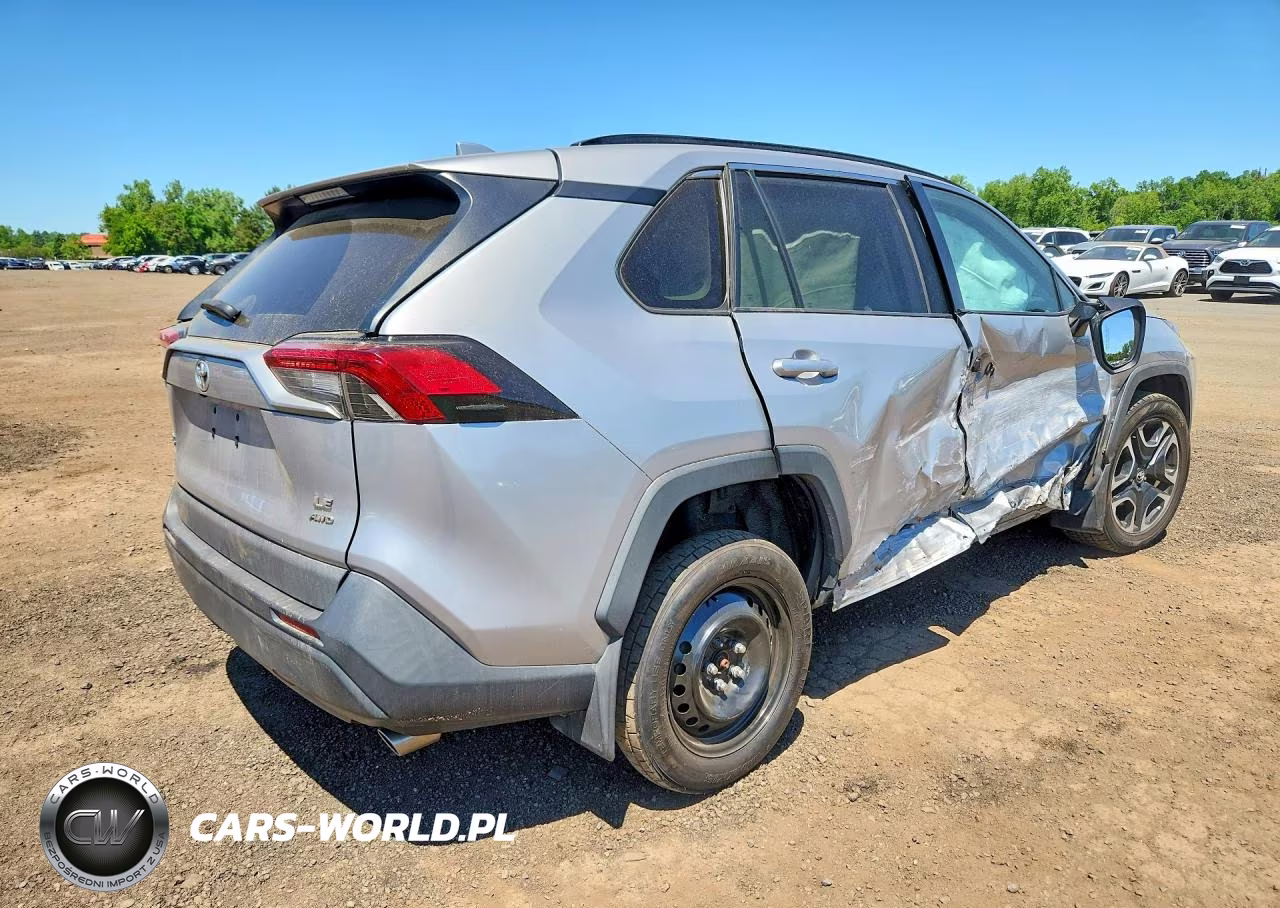 2019 Toyota Rav4 Le VIN:2T3F1RFV3KW063672 - 3