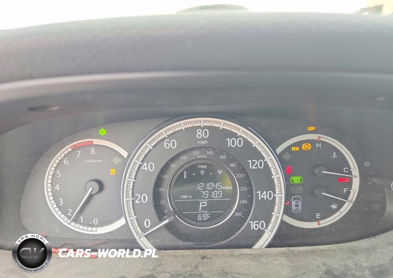 2013 Honda Accord Exl VIN:1HGCR2F89DA168703 - 9