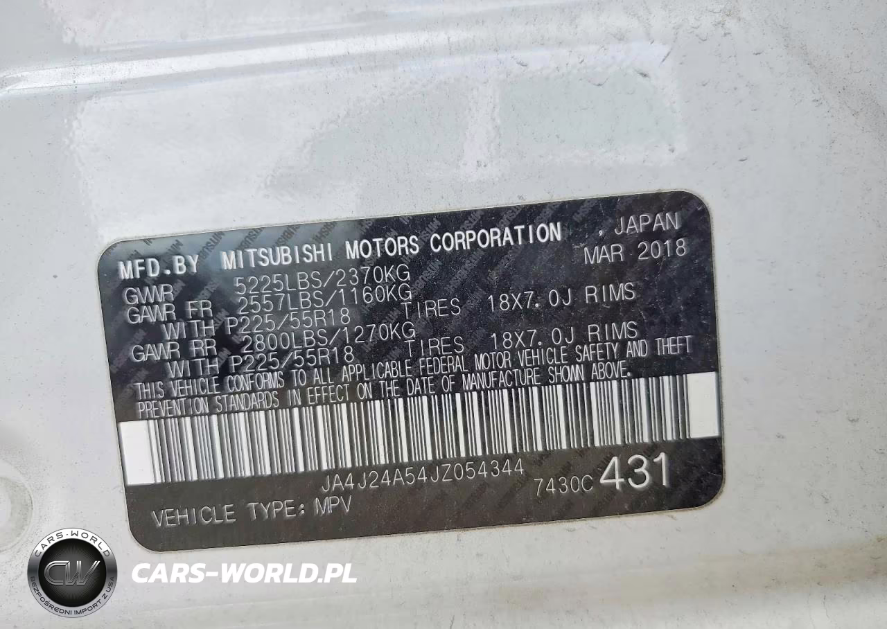 2018 Mitsubishi Outlander Se VIN:JA4J24A54JZ054344 - 13