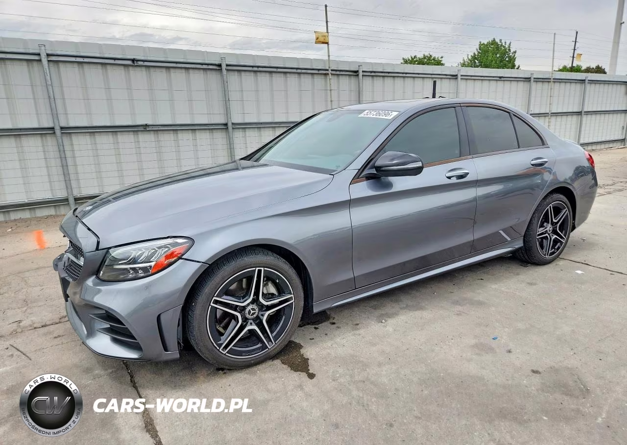 2021 Mercedes-Benz C 300 4Matic VIN:W1KWF8EB6MR617945 - 1