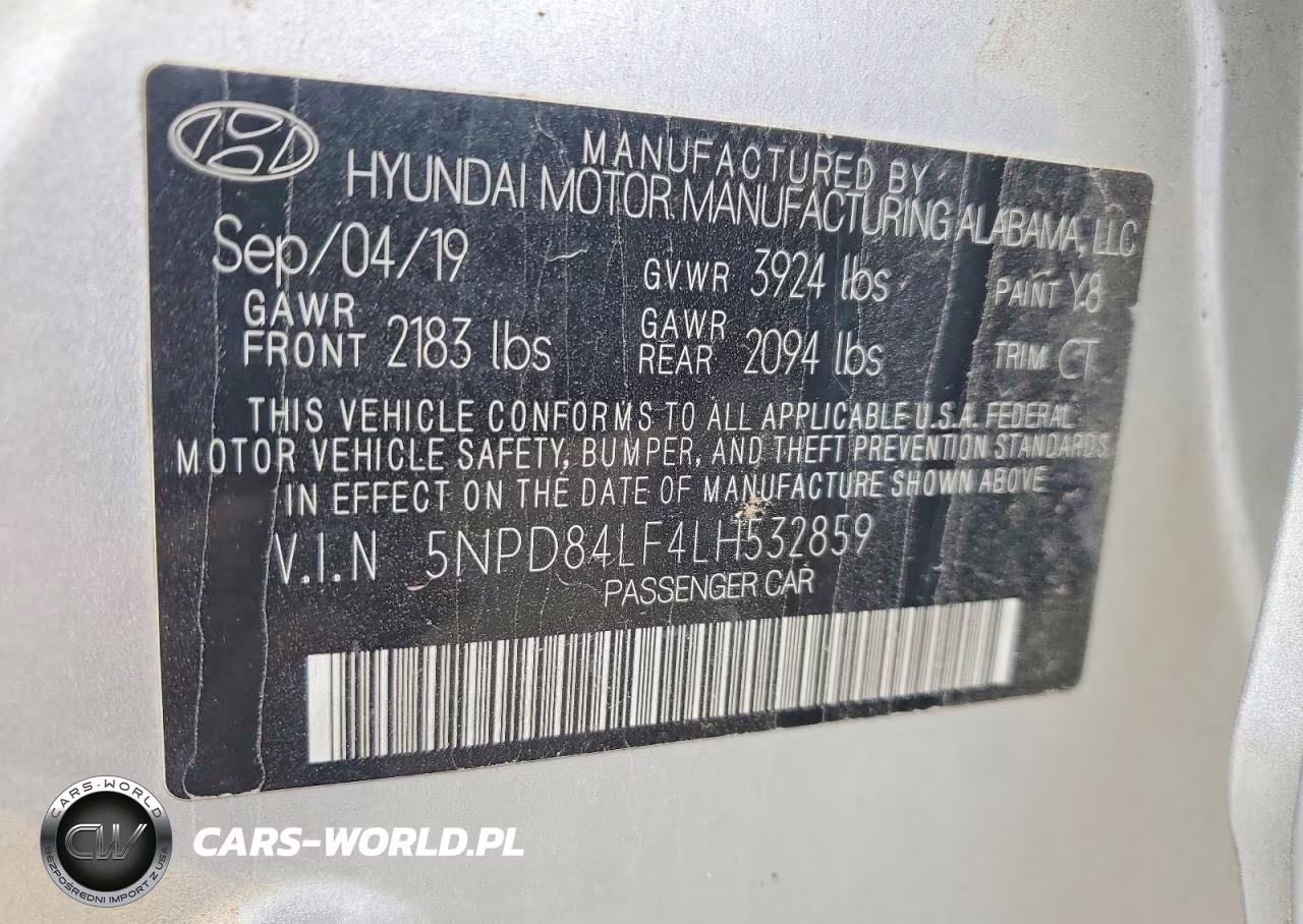 2020 Hyundai Elantra Sel VIN:5NPD84LF4LH532859 - 12